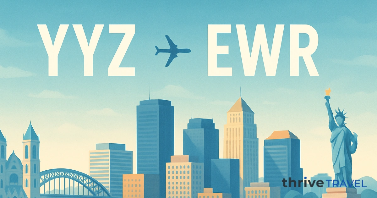 Toronto to Newark