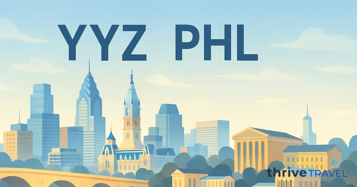 Toronto to Philadelphia