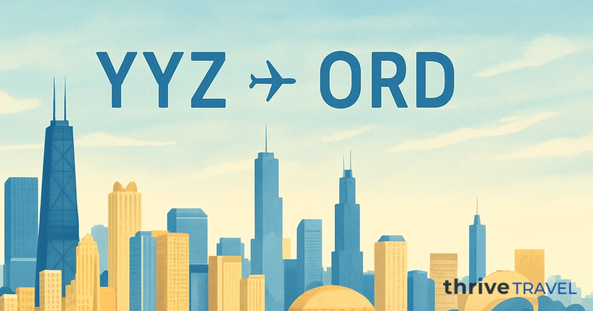 Toronto to Chicago