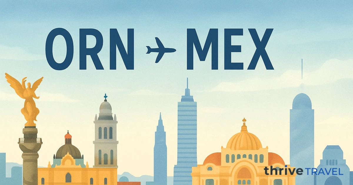 Oran to Mexico City