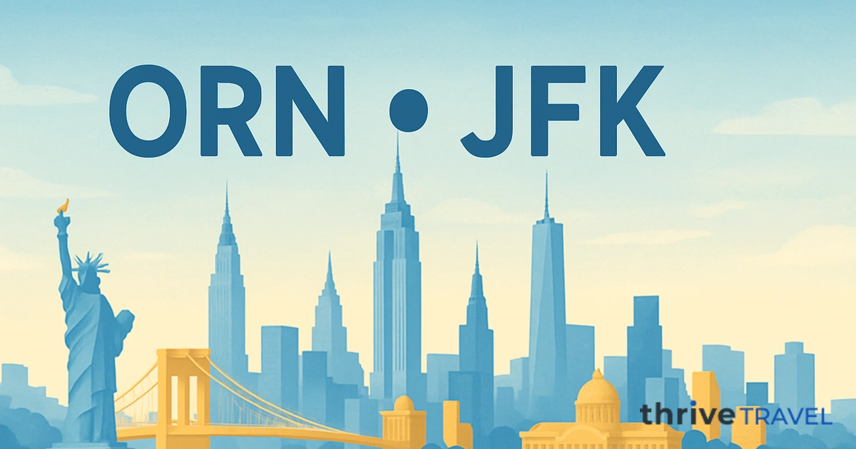 Oran to New York