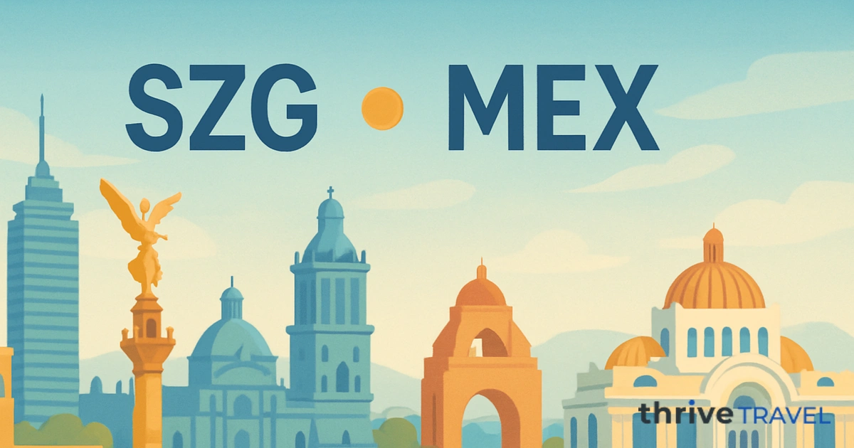 Salzburg to Mexico City