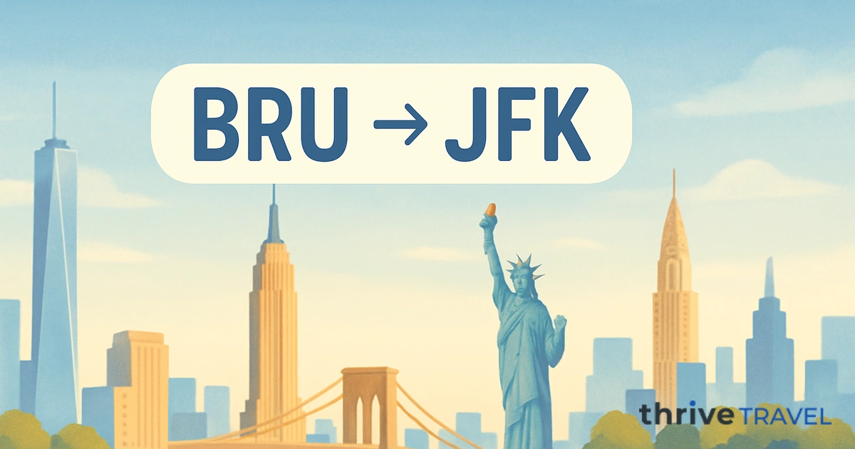 Brussels to New York