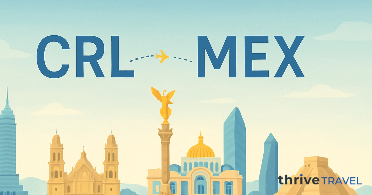 Brussels to Mexico City