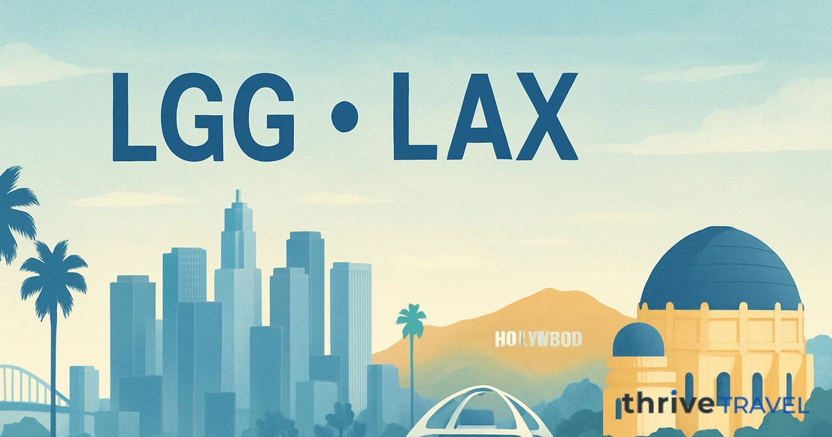 Liège to Los Angeles