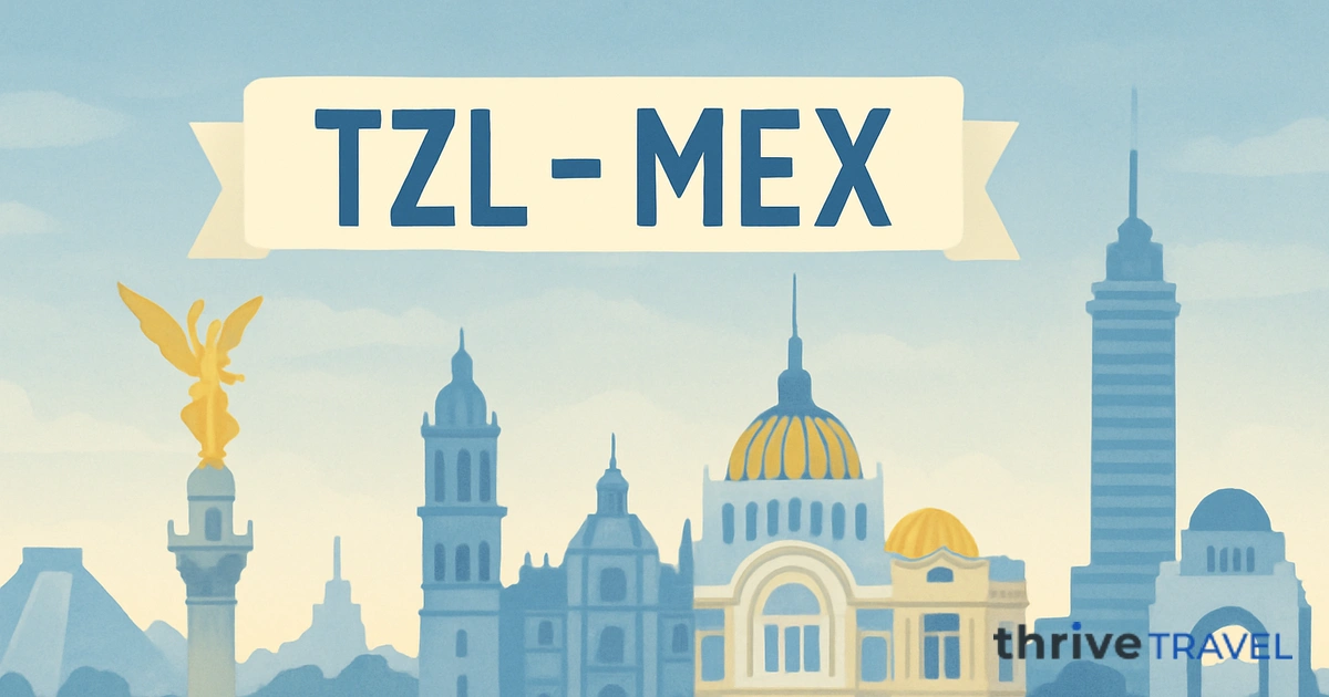 Tuzla to Mexico City