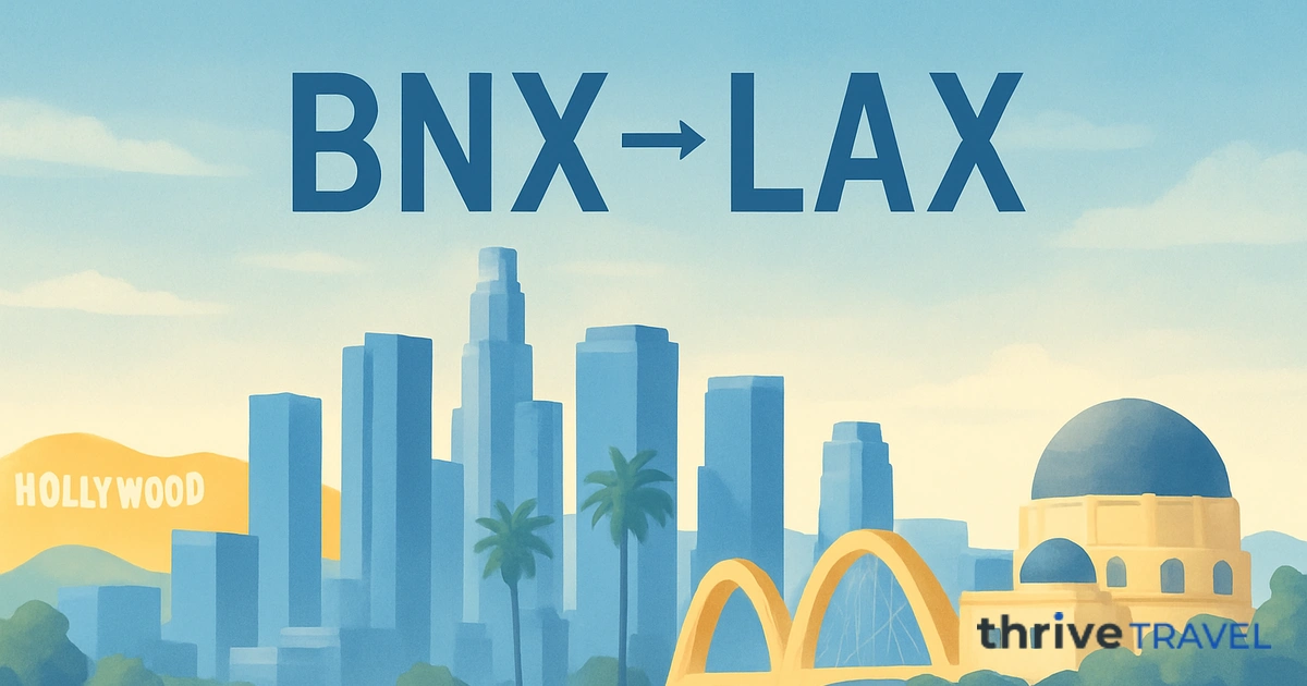 Banja Luka to Los Angeles