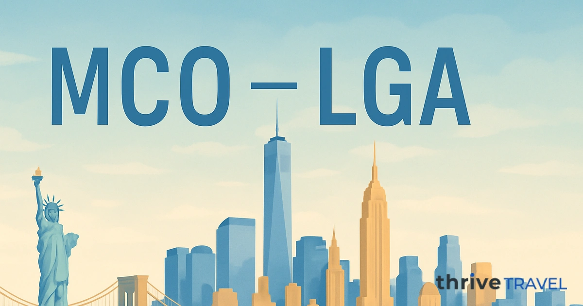 Orlando to New York