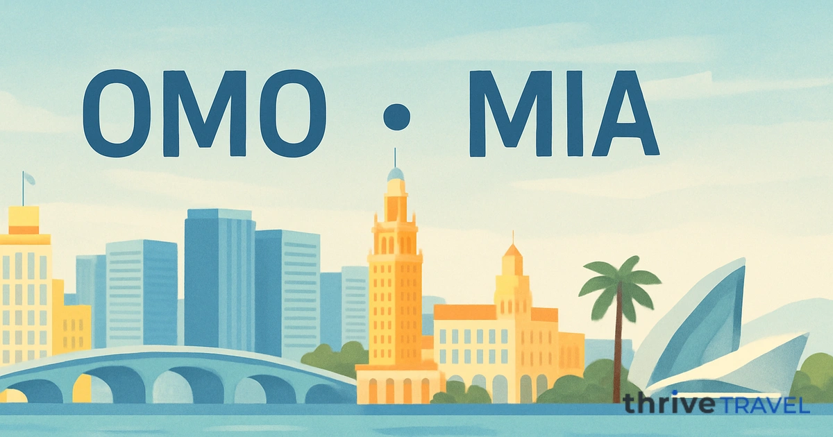 Omo to Miami