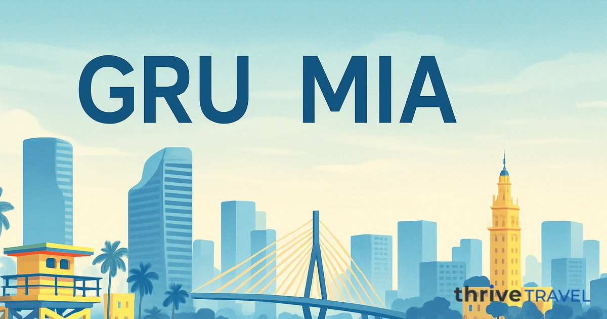 São Paulo to Miami