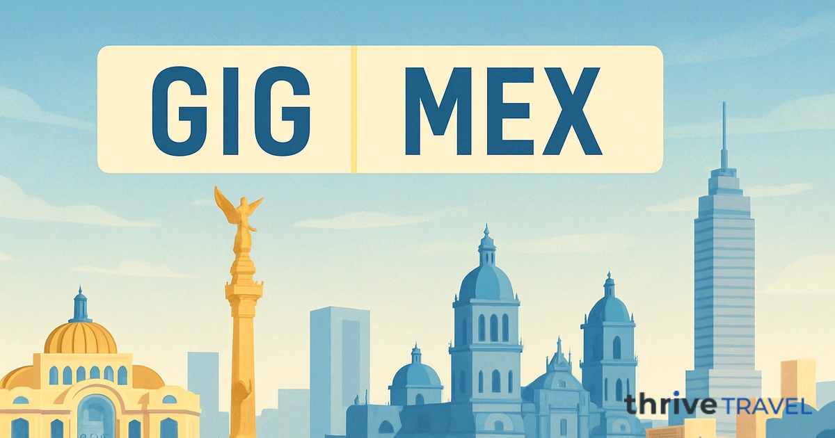Rio de Janeiro to Mexico City