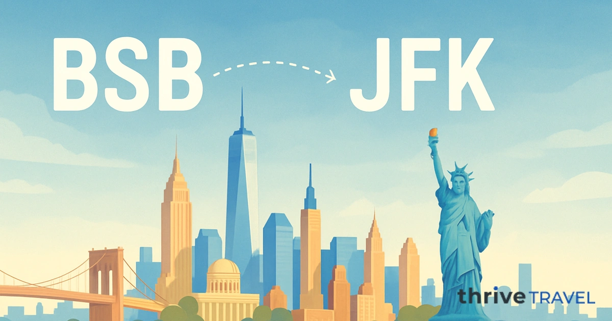 Brasilia to New York