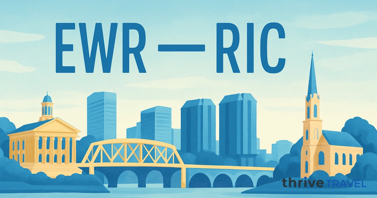 Newark to Richmond
