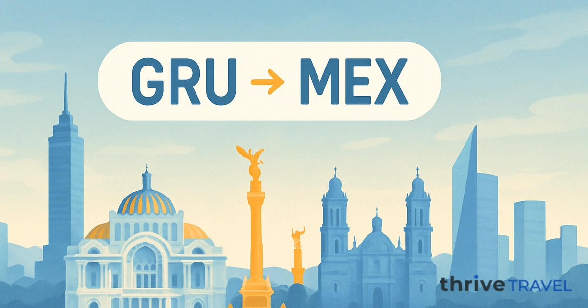 São Paulo to Mexico City