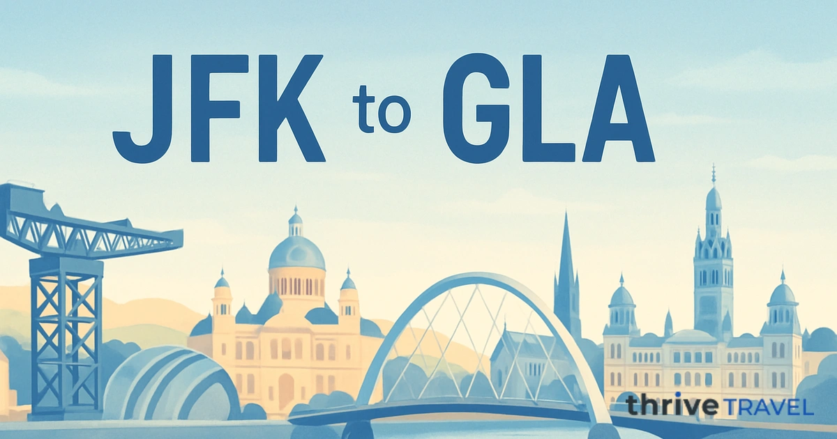 New York to Glasgow
