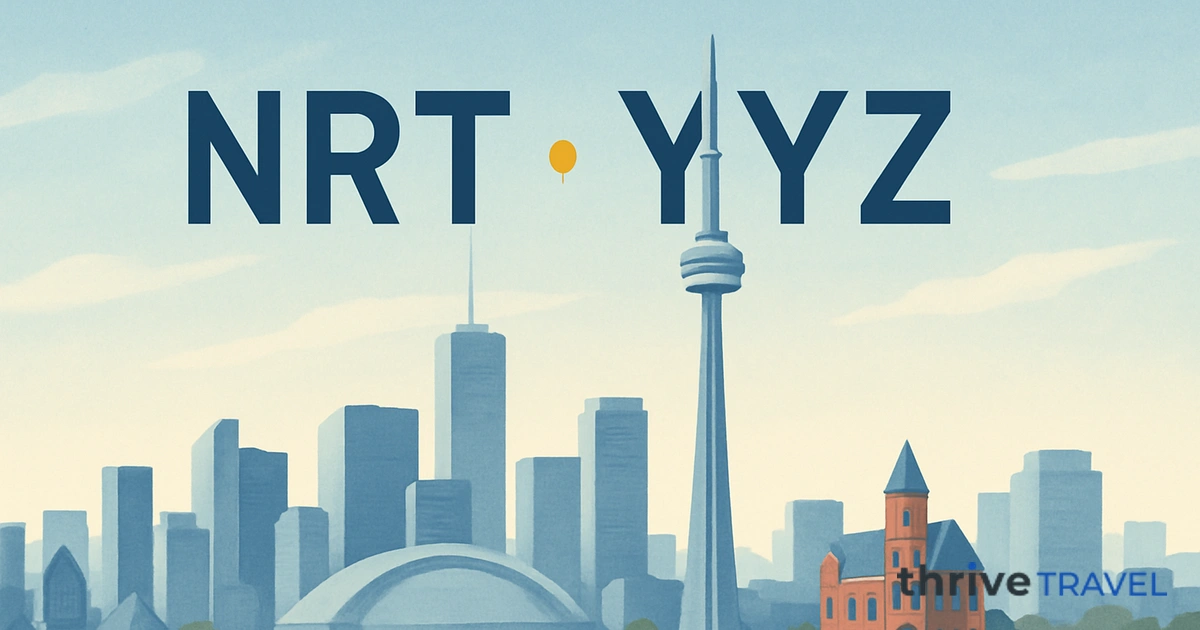 Tokyo to Toronto