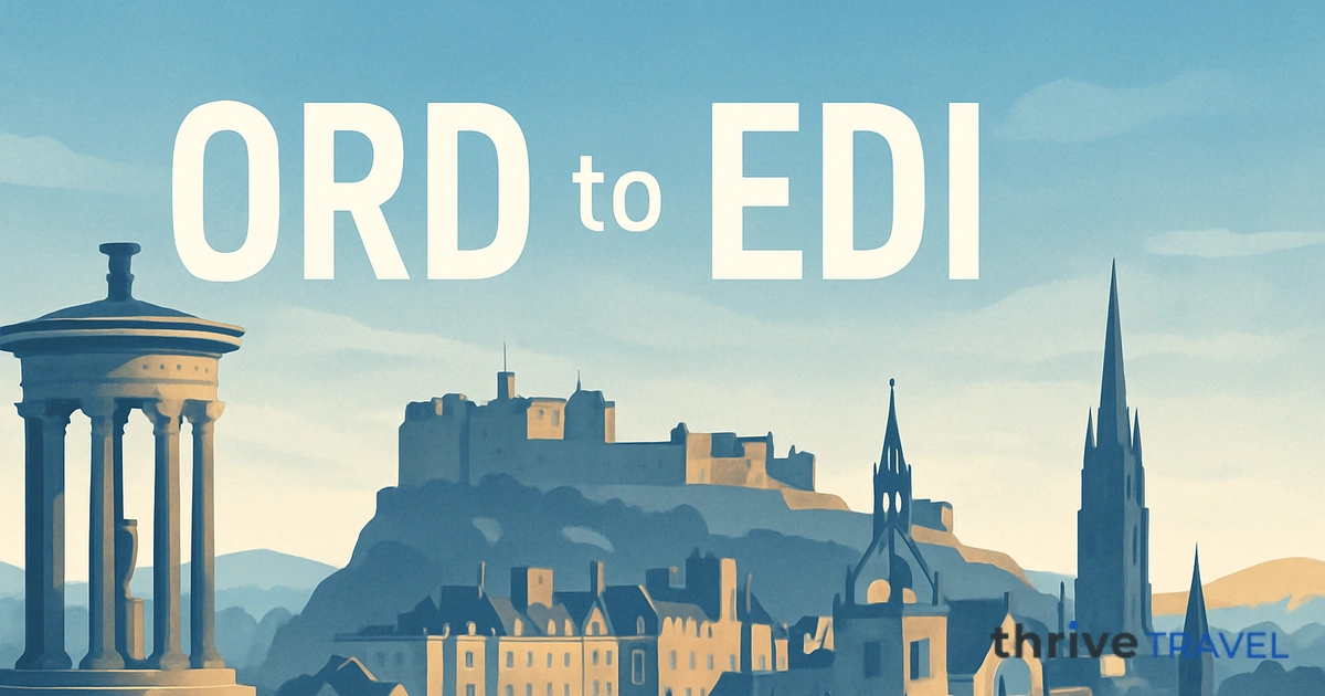 Chicago to Edinburgh
