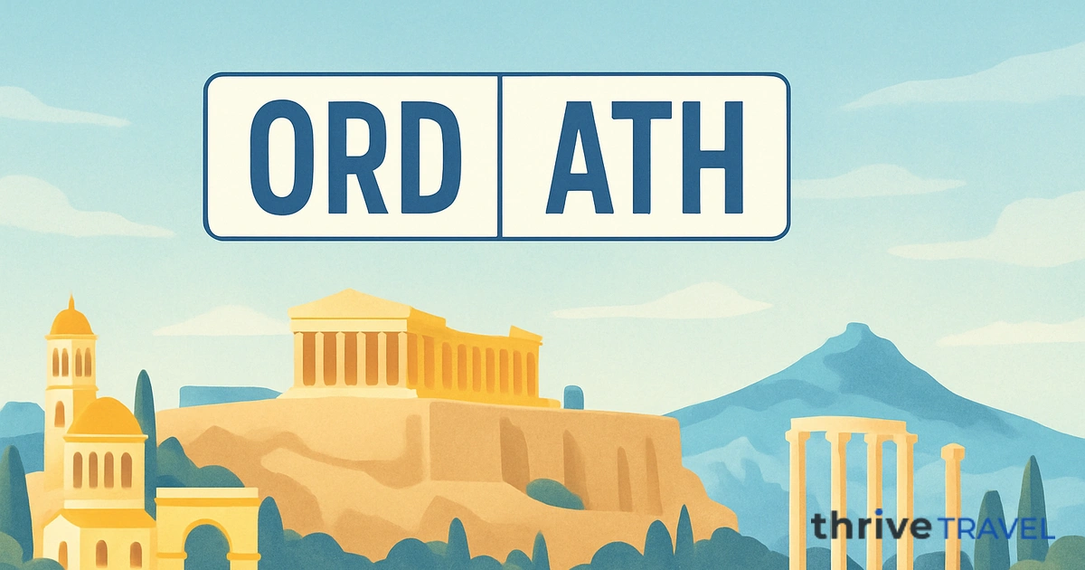 Chicago to Athens