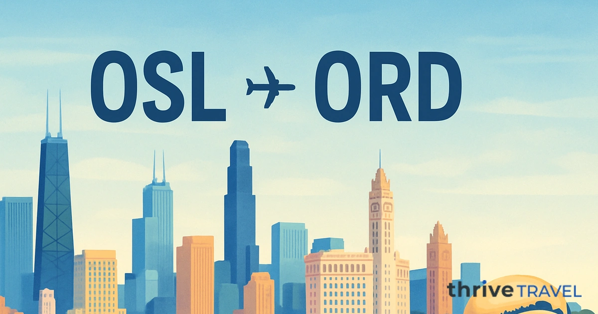 Oslo to Chicago