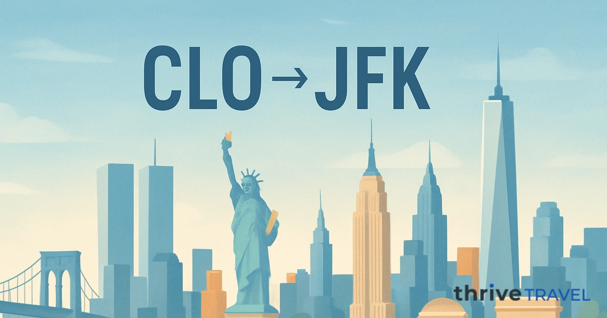 Cali to New York