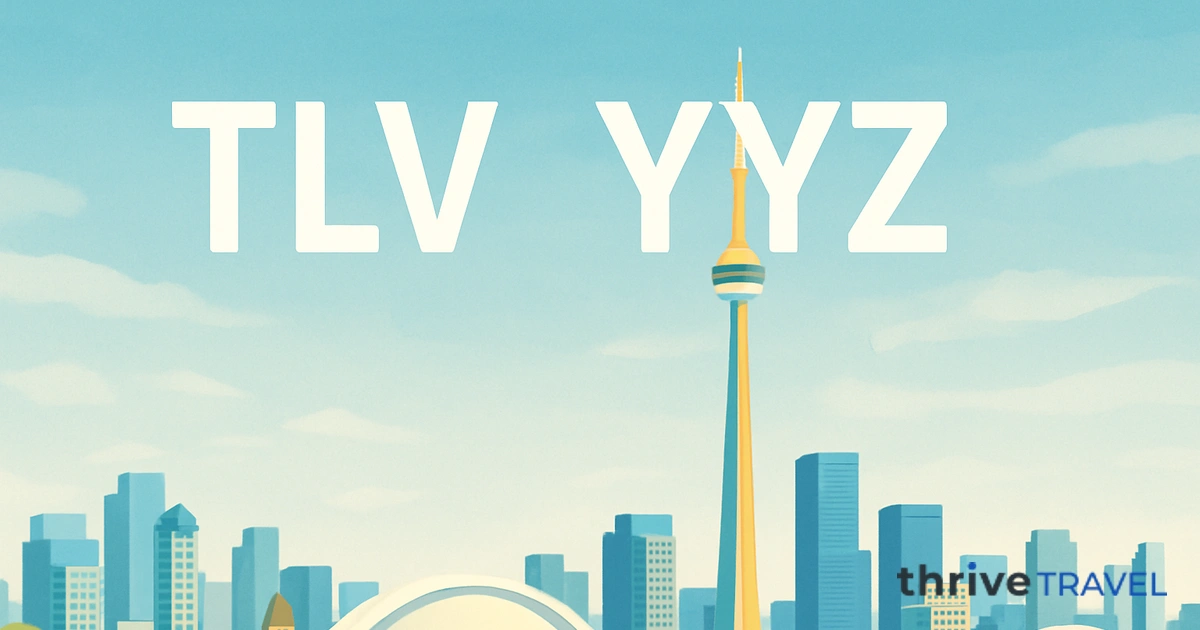 Tel Aviv to Toronto