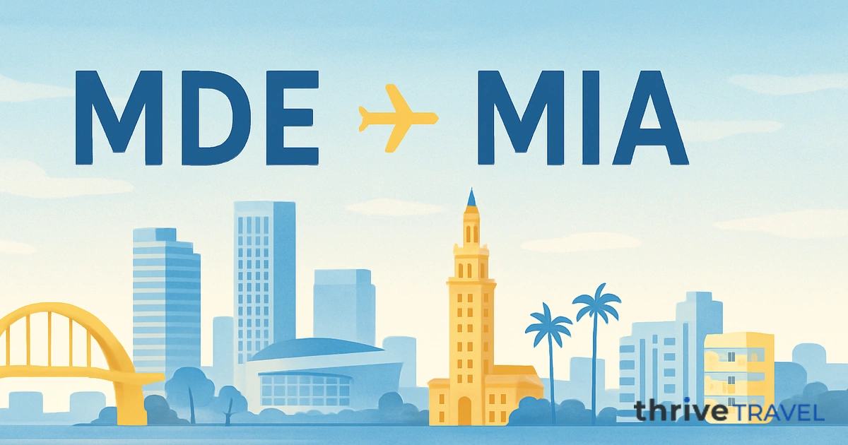 Medellín to Miami