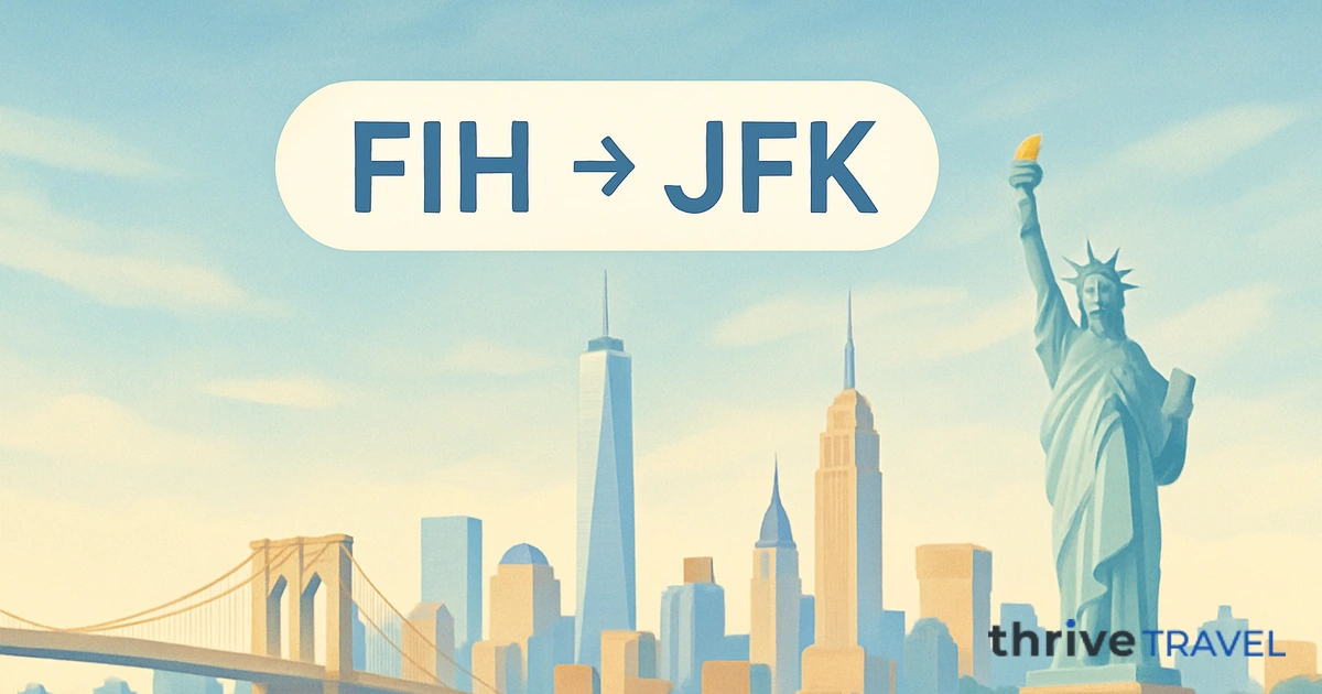 Kinshasa to New York
