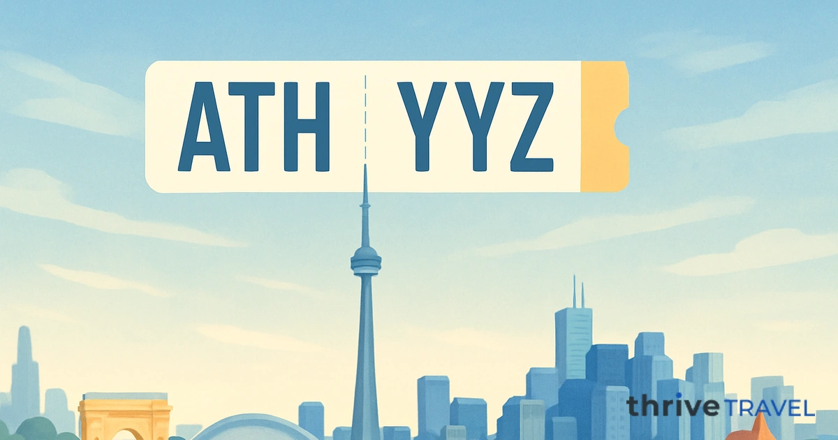 Athens to Toronto