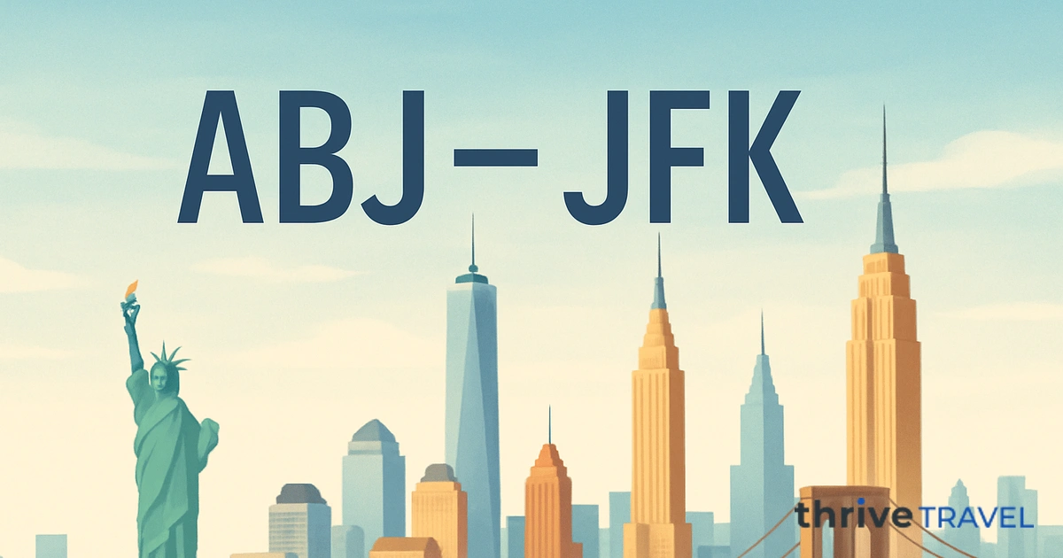 Abidjan to New York