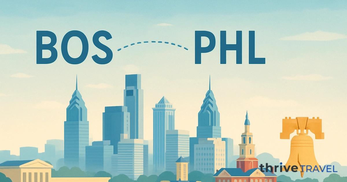 Boston to Philadelphia