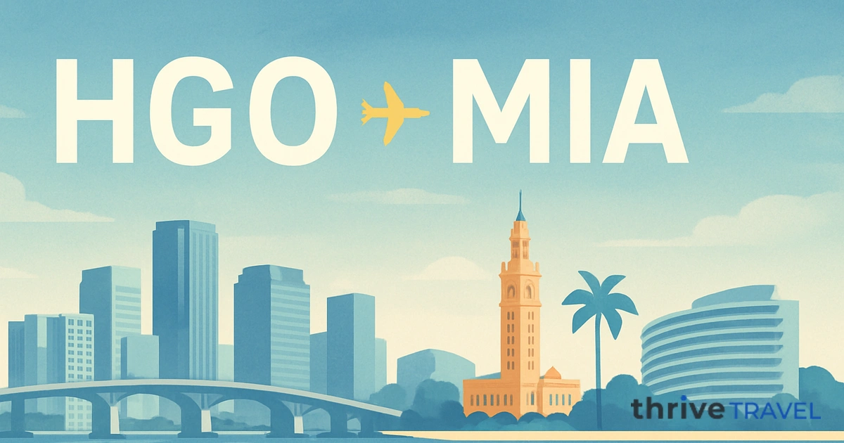 Kozhikode to Miami