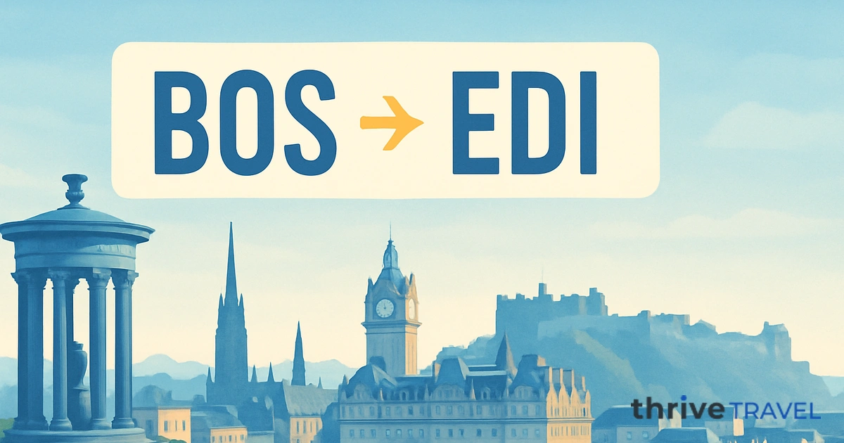 Boston to Edinburgh
