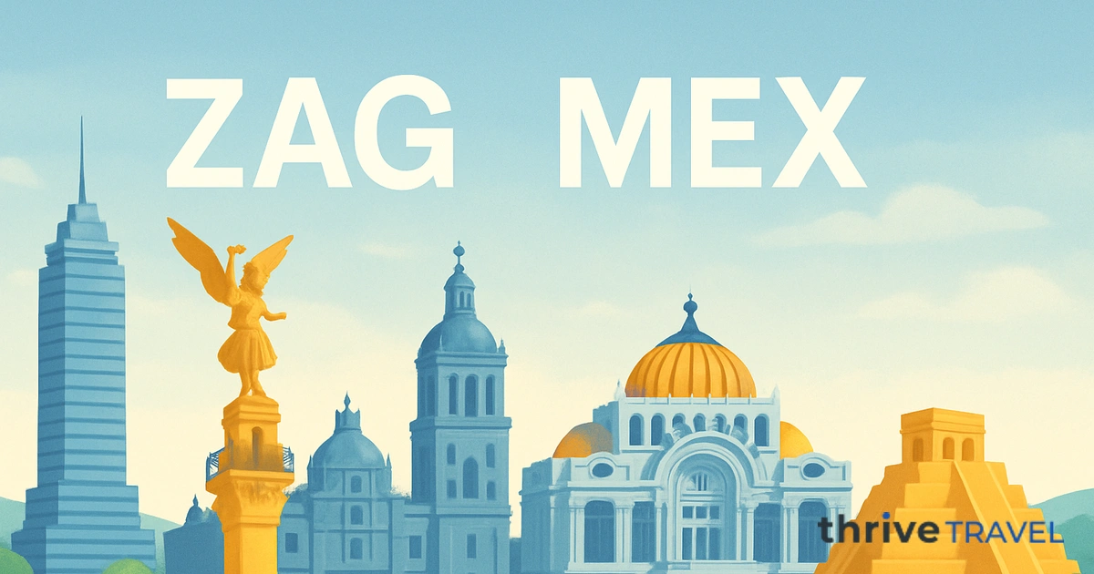 Zagreb to Mexico City