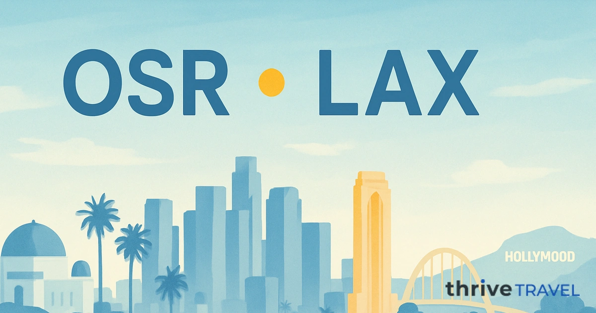 Ostrava to Los Angeles