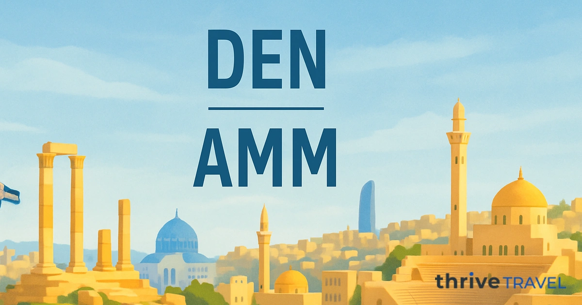 Denver to Amman