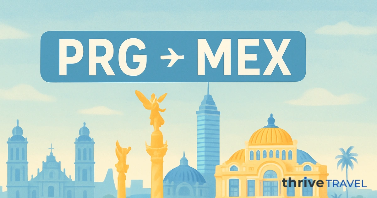 Prague to Mexico City