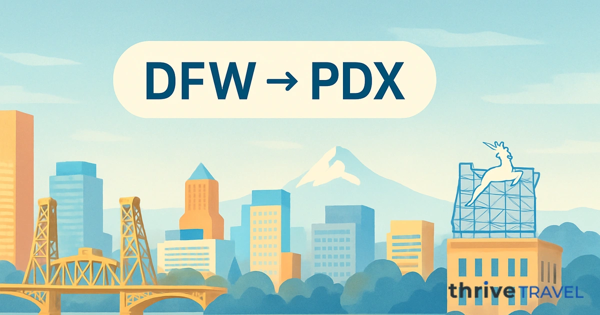 Dallas to Portland