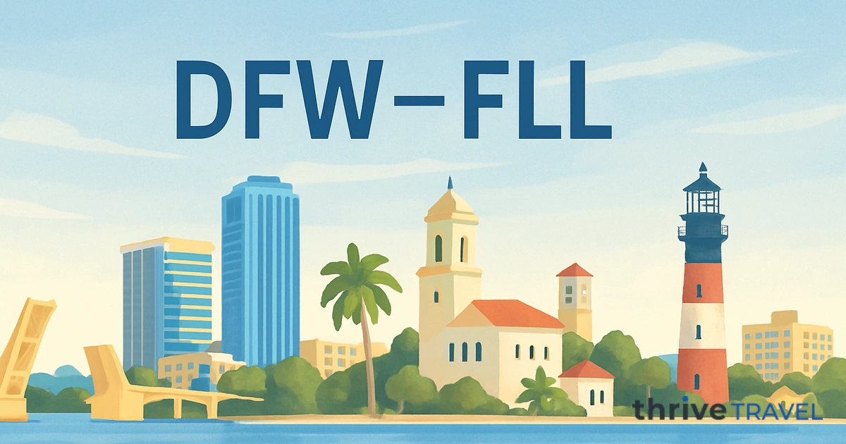 Dallas to Fort Lauderdale