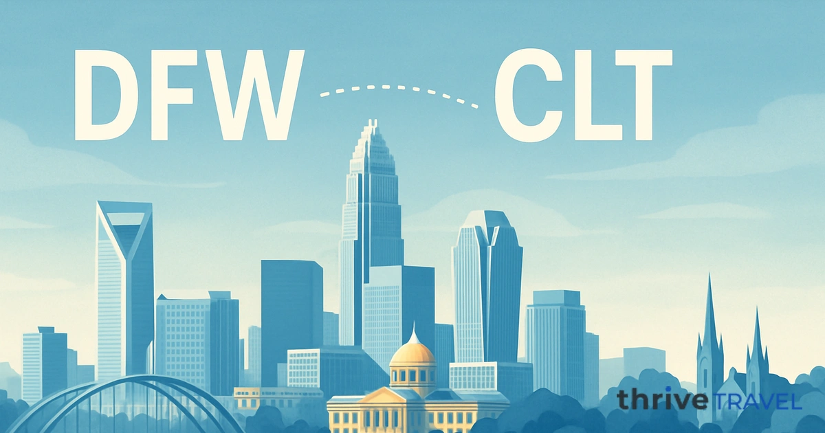 Dallas to Charlotte