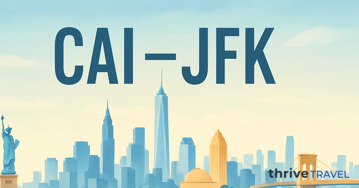 Cairo to New York