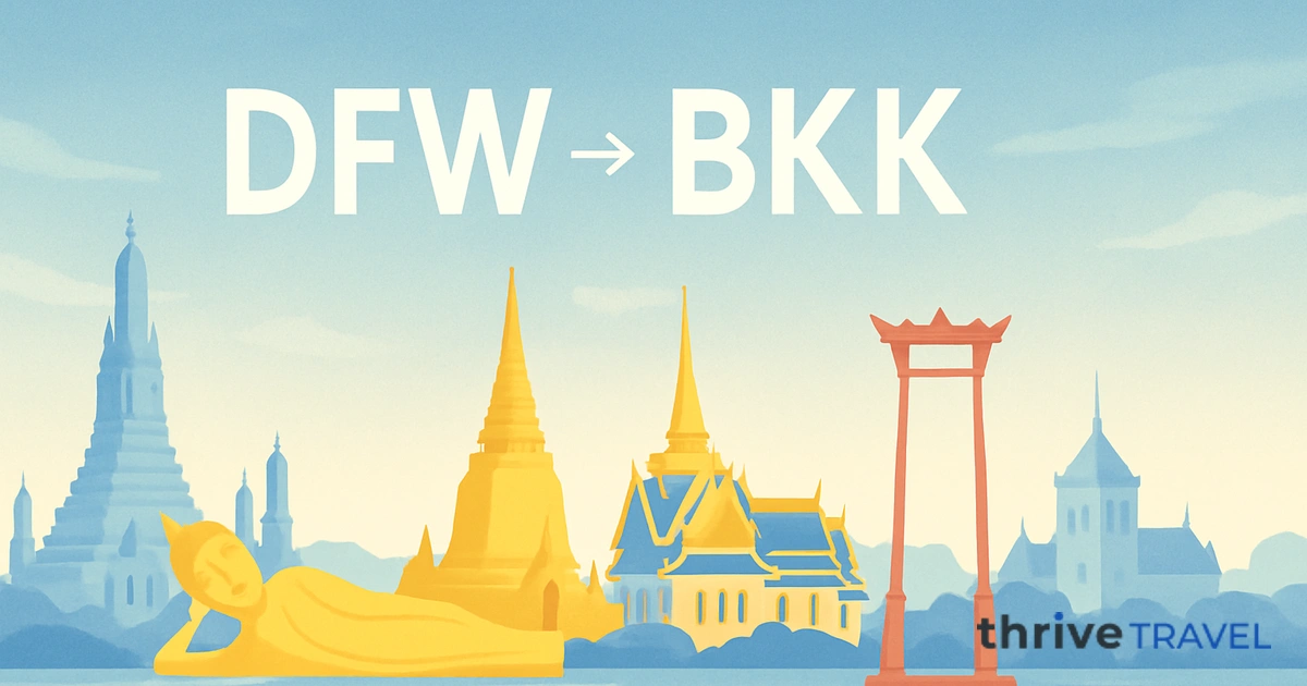 Dallas to Bangkok