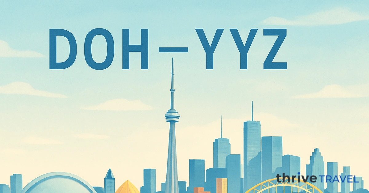 Doha to Toronto