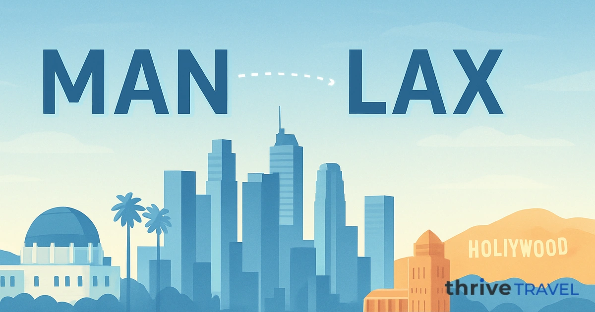Manchester to Los Angeles