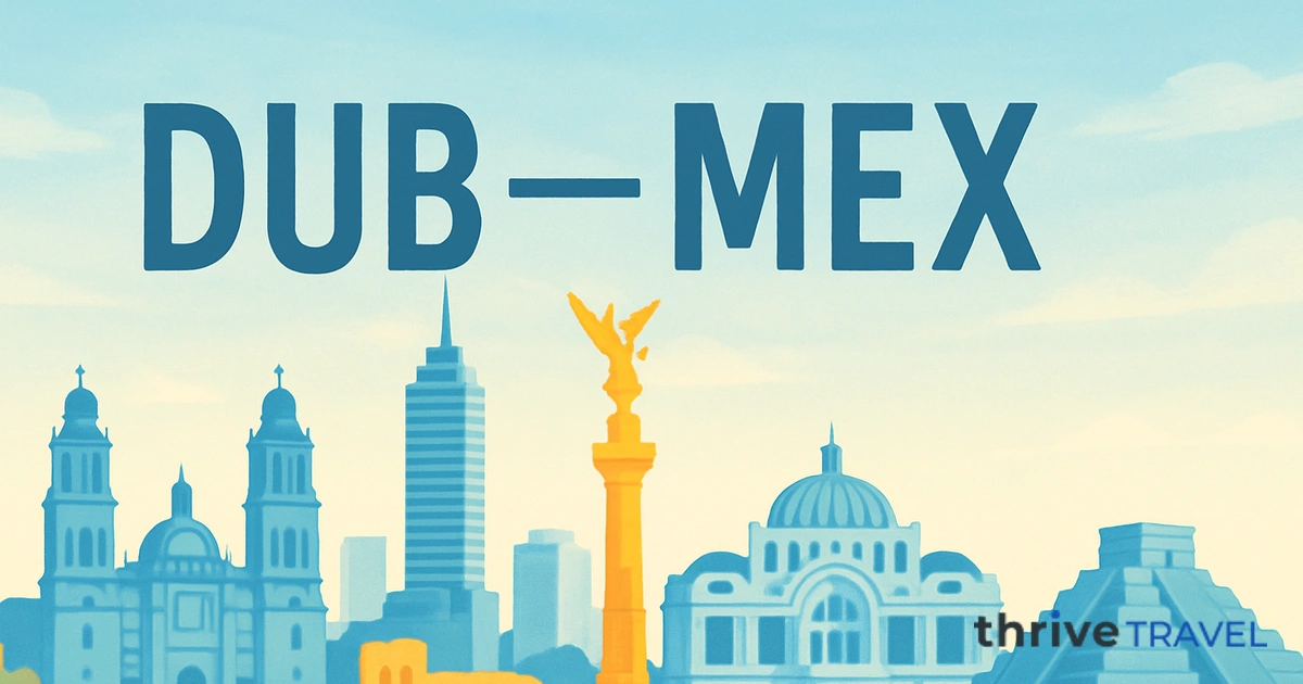 Dublin to Mexico City