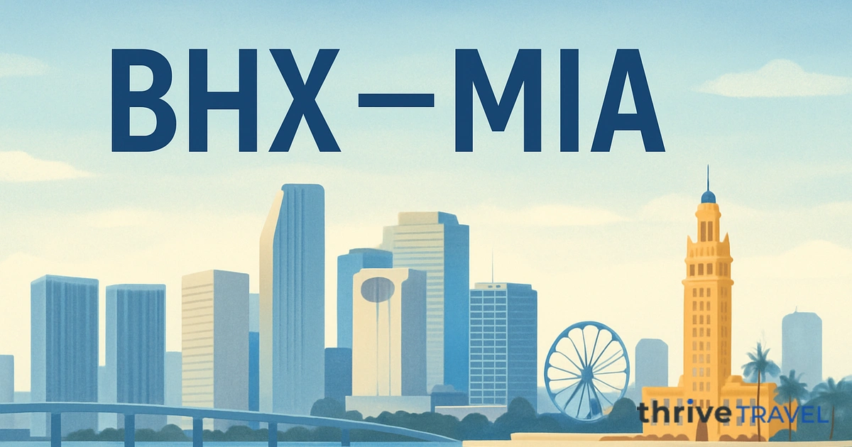 Birmingham to Miami