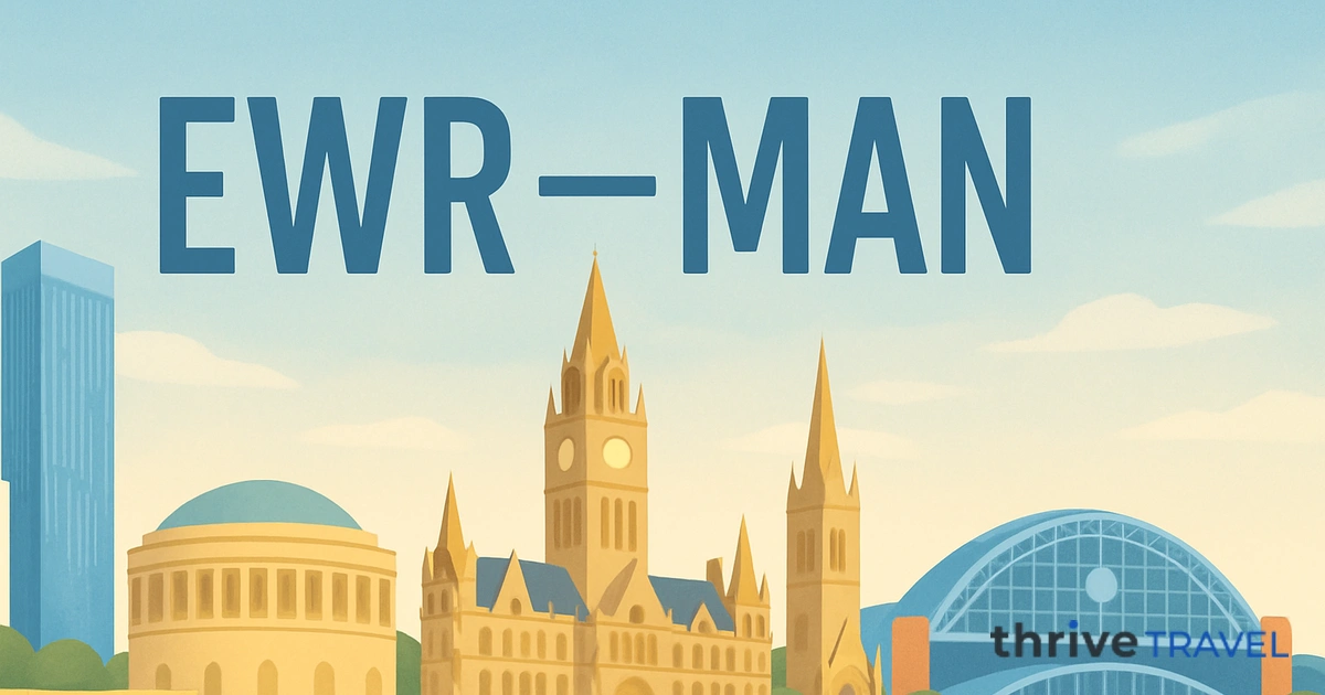 Newark to Manchester