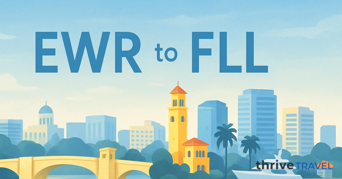 Newark to Fort Lauderdale