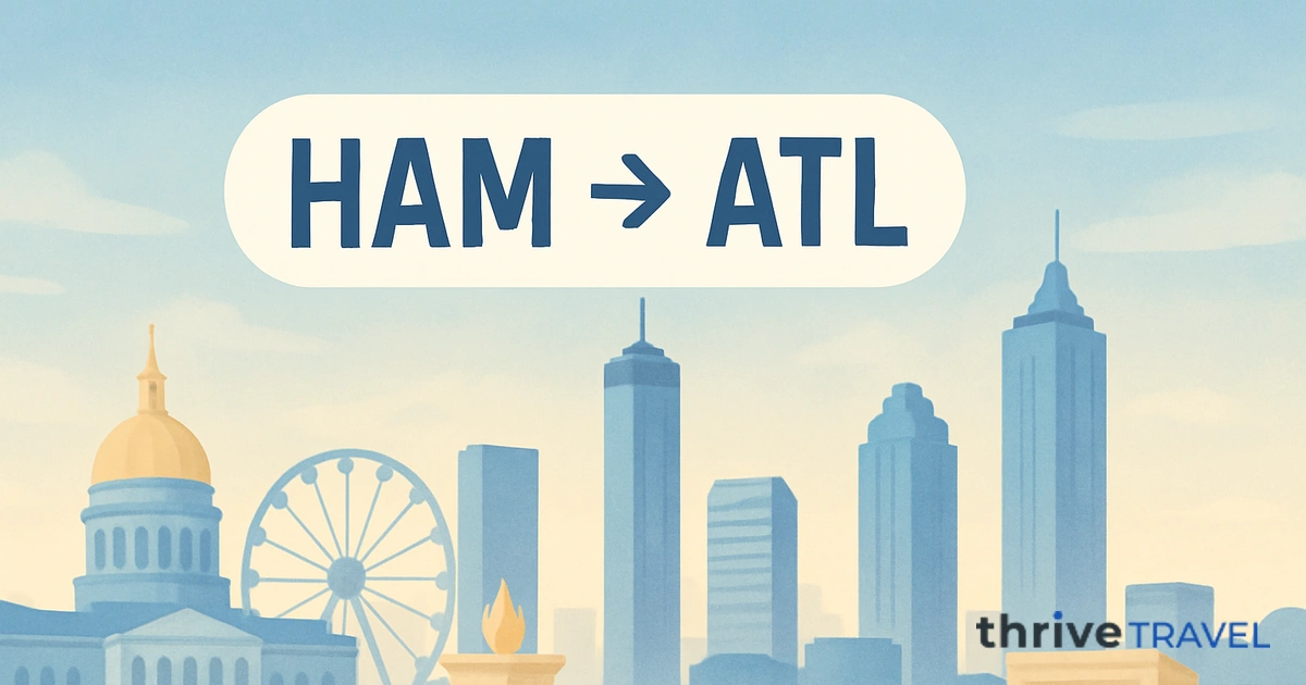 Hamburg to Atlanta