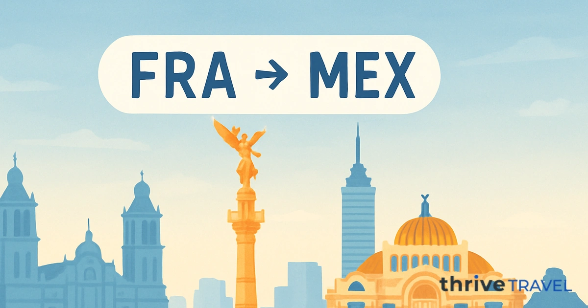 Frankfurt to Mexico City