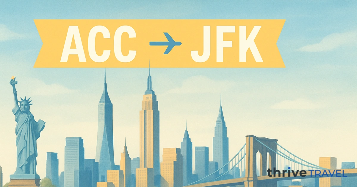 Accra to New York